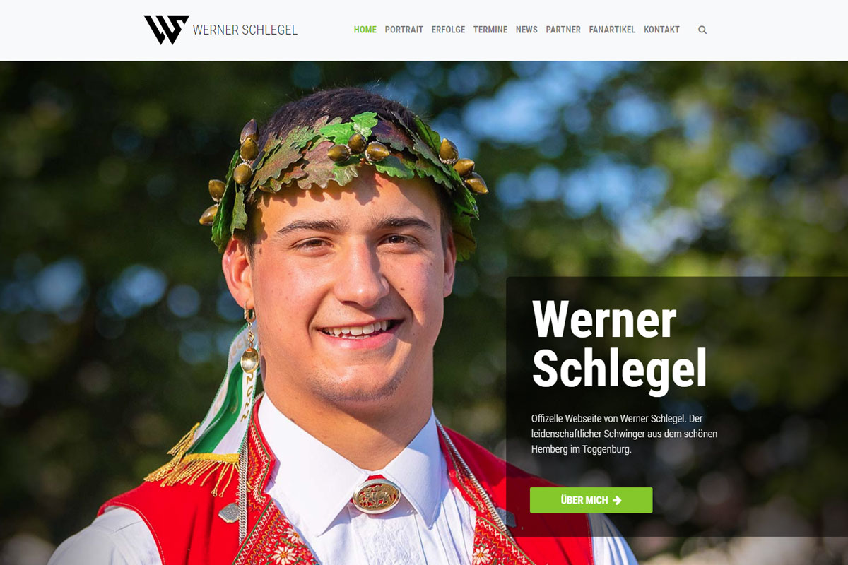 Neue Webseite Werner Schlegel